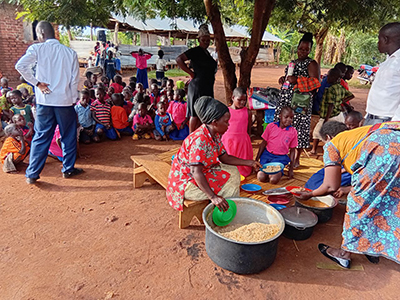 Waisenkinder in Uganda